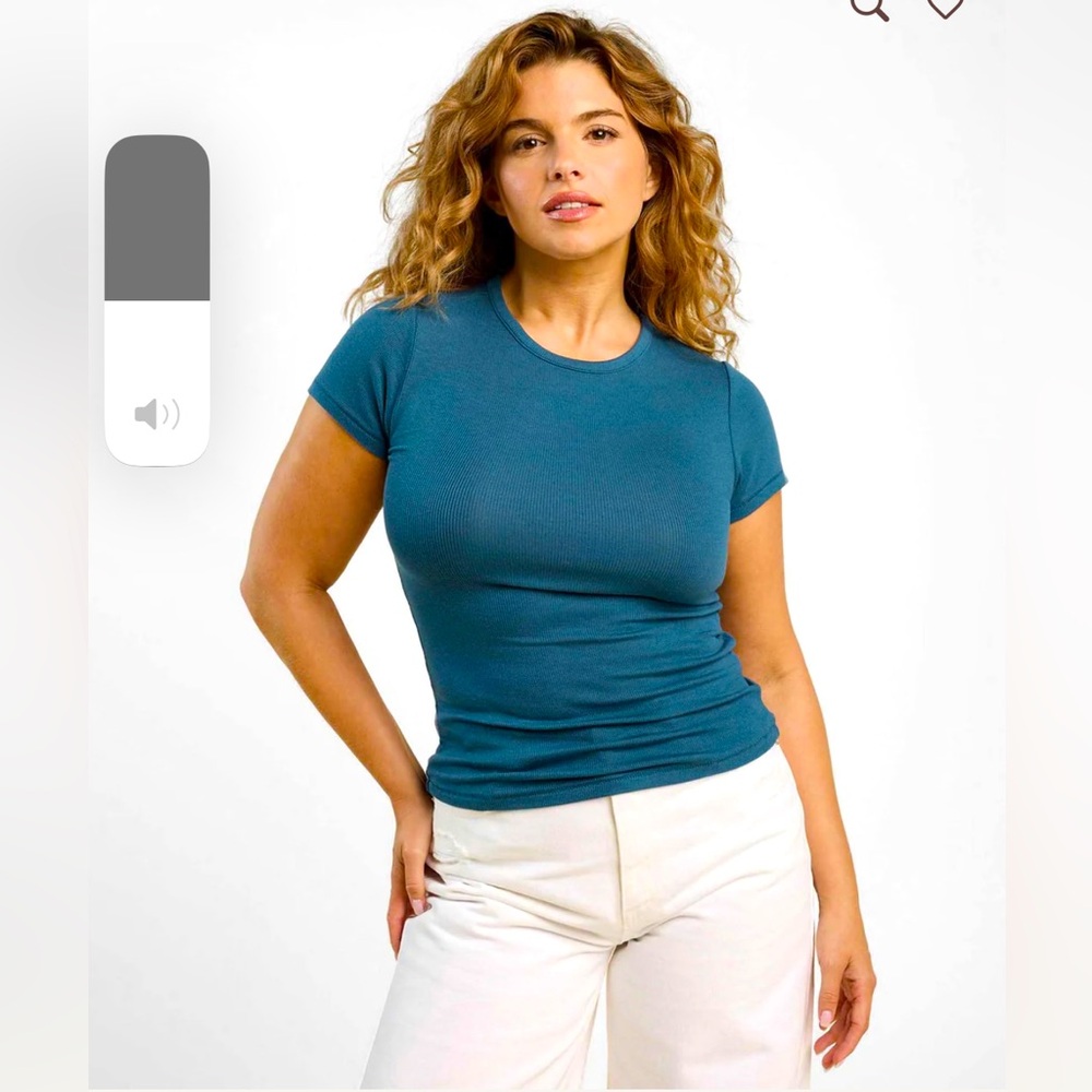 Nuuds Ocean Slinky Rib Tee